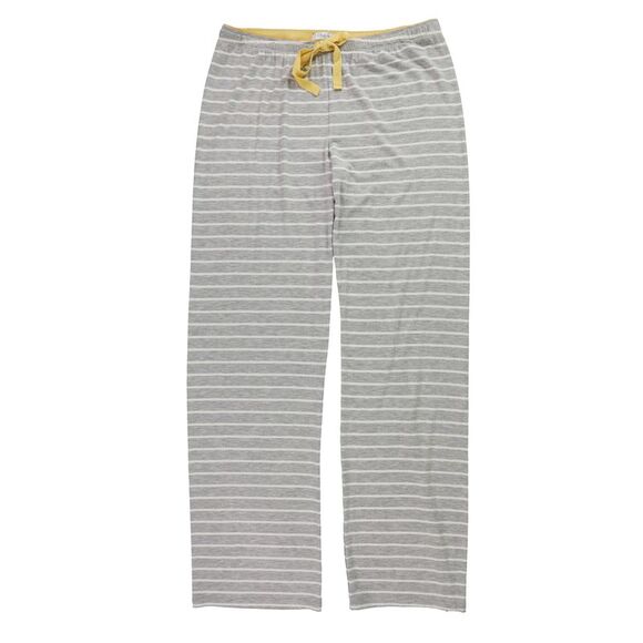 PJ Salvage Basic Open Leg - Pantaloni Pigiama Donna In Rayon Nero, Taglia L - 2